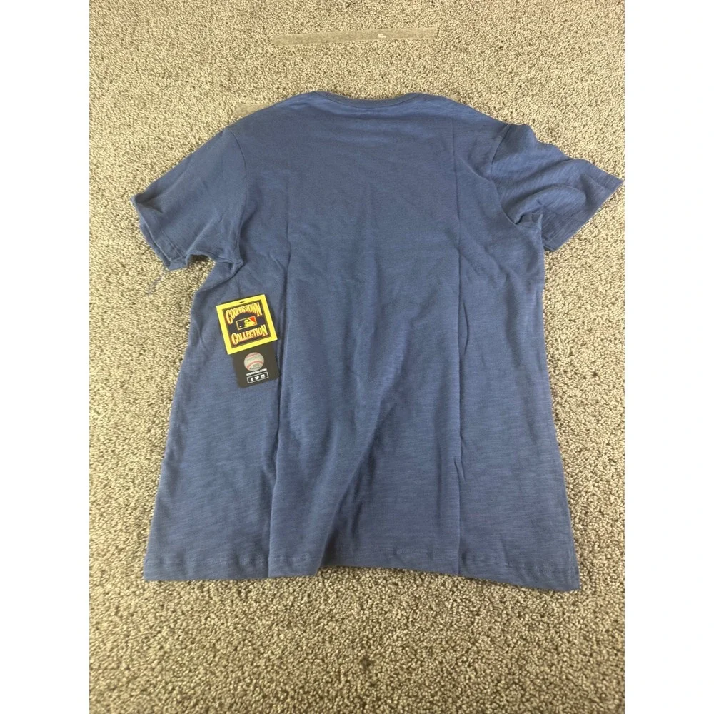 47 Brand Montreal Expos Cooperstown Collection Blue Slub T-Shirt Mens Medium NWT